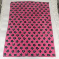 Couverture tricotée nouvelle arrivée couverture en tricot épais en polyester de conception jacquard personnalisée pour le sommeil des adultes