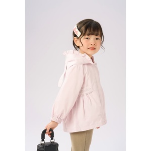 MZJ 2026 Chaqueta <span class=keywords><strong>Cortavientos</strong></span> Ligera de Moda para Niñas, Primavera-Otoño, con Capucha y Diseño Antiarrugas - Product Image 3