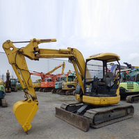 Miniexcavadora Usada U-30 de 3 Toneladas con Motor ISUZU, Alta Potencia de Excavación, 2 Años de Garantía, Sistema Hidráulico KYB Japonés para Video