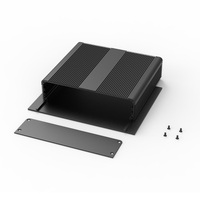 Boîtier en aluminium anodisé Boîtier d'instrument électronique Boîtier PCB
