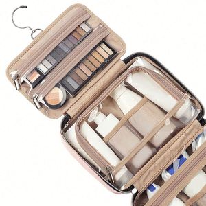 Bolsos de Maquillaje Acolchados Personalizados, Grandes, de Lujo, Estilo Cuadrado, de Nailon Impermeable, Portátiles y Acolchados - Product Image 4