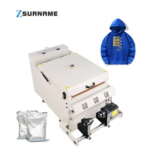 Zhou Surname 2024 NEW 30CM A3 heat Transfer PET film DTF Printer L1800 Powder Shaker dry Machine
