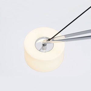 Lustre suspendu rectangulaire, ampoule LED E27, commande par interrupteur, garantie de 2 ans - Product Image 3