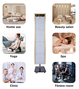 Panel terapi lampu LED mudah digunakan, untuk perangkat terapi kanan tubuh dengan gaya nyaman ruang Sauna - Product Image 6