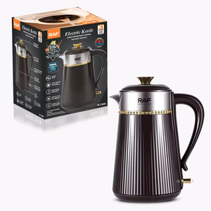 Black Stainless Steel Cordless Electric <b>Kettle</b> <b>Temperature</b> <b>Control</b> Large Capacity for Tea Coffee Hot Water Household - Product Image 4