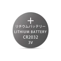 Bateria de lítio cr2032 3v, bateria de botão cr2032