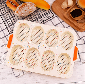 Moules à baguette en silicone antiadhésifs <span class=keywords><strong>mini</strong></span> <span class=keywords><strong>pour</strong></span> pain français, <span class=keywords><strong>pour</strong></span> plateau à <span class=keywords><strong>hamburger</strong></span>, <span class=keywords><strong>moule</strong></span> à hot-dog, grille à pain grillé, Amazon Hot - Product Image 6