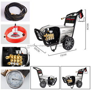 Lavadora de Autos de Alta Presión EverBlue EB-CWM de 2200W, de Acero Inoxidable, para Detallado de Autos, Limpieza de Flotas, Uso Profesional en Garajes - Product Image 2