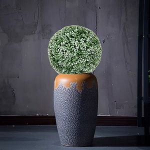 Plante artificielle en gypsophile suspendue, protégée contre les UV, en PE, résistante à l'eau, 28 cm, pour mariage - Product Image 3