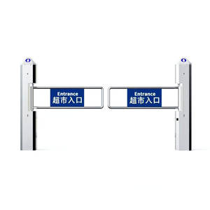 Salıncak kapısı süpermarket giriş erişim kontrolü turnike kapı QR kodu ve Rfid - Product Image 4