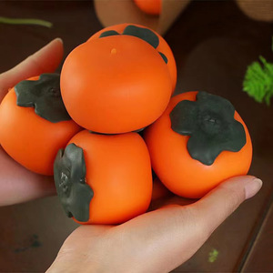 2025 Promotional Custom Shape Pu Foam Stress Reliever Dough Funny Fidget Toy Pineapple Fruit Banana Stress <b>Ball</b> - Product Image 5