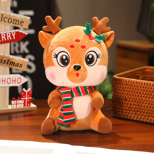 Adorables Osos de Peluche de Santa Claus, Peluches de Alce, Muñecos de Peluche, Regalos de Navidad para Niños, Decoración del Hogar, Almohada para Sofá - Product Image 6