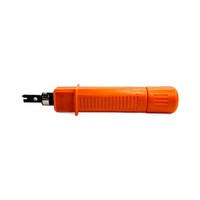 LSA Outil à main d'insertion facile à sertir 110 Down Impact RJ45 Krone Punch Down Tool avec Keystone Jack