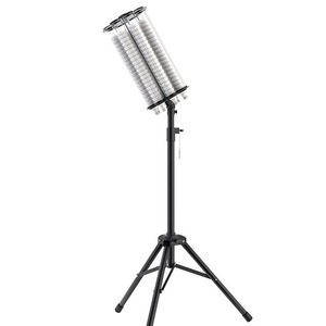 Collecteur de balles de badminton Idibao, support trépied métallique à fréquence réglable pour terrains d'entraînement - Product Image 3