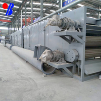 Continue transportband met gaasband, automatische PLC fruitdroogmachine, productielijn voor gedroogde guave, pruimen en dadelpinda's
