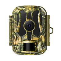 Caméra de chasse infrarouge thermique miniature 1080p pour la faune en extérieur, caméra de surveillance nocturne