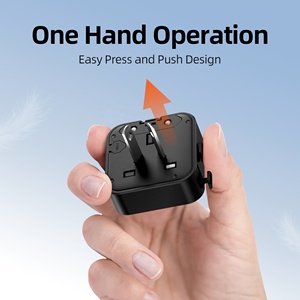 Ultra-Slim Mini Pocket Travel Adapter Multi Nation Worldwide Adaptor International Universal Adapter Travel Electric Plug <strong>Socket</strong> - Product Image 2