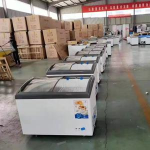 Congélateur <span class=keywords><strong>coffre</strong></span> à glace pour crème glacée et sucettes glacées, avec dessus en verre, <span class=keywords><strong>petit</strong></span> congélateur profond, <span class=keywords><strong>prix</strong></span> - Product Image 1