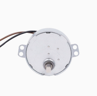 Moteur micro-synchronisé 5/6 tr/min 4-10W à montage sur panneau entièrement fermé pour plateau tournant de four à micro-ondes et support d'affichage