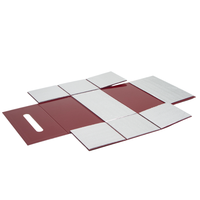 Boîte d'emballage pour vêtements avec logo personnalisé, isolation thermique rigide, boîte en carton ondulé avec laminage mat UV, gaufrage, boîte cadeau réutilisable en papier commercial