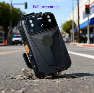 Caméra portable 4G 2K mini pour le corps avec audio bidirectionnel, vision nocturne, sirène intégrée, capteur CMOS, batterie remplaçable - Product Image 1