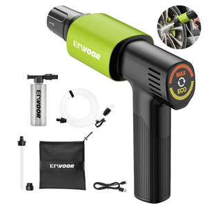 Hidrolavadora Portátil de 15 Bares, Ultraligera (0.8 kg), con Pantalla LED de Anillo de Color, Diseño Plegable para Auto, Mascotas y Jardín - Product Image 1