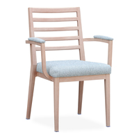 Nouvelles chaises de restaurant au design moderne, en métal, avec revêtement en tissu doux, aluminium de luxe, fauteuils de salon modernes, chaises de salle à manger