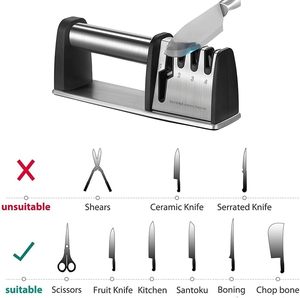 Meilleur aiguiseur de couteaux en acier inoxydable pour la cuisine - Product Image 5
