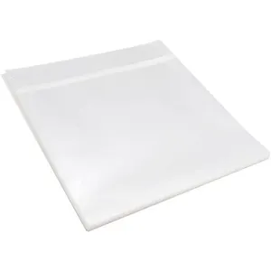 Plastic Packaging 12.75" x 12.5" Invest In Vinyl 100 Clear Plastic Protective LP Outer Sleeves Album Covers for Sale