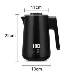 Hervidor eléctrico de 0.8L de acero inoxidable con apagado automático y protección contra la ebullición en seco para uso doméstico - Product Image 5
