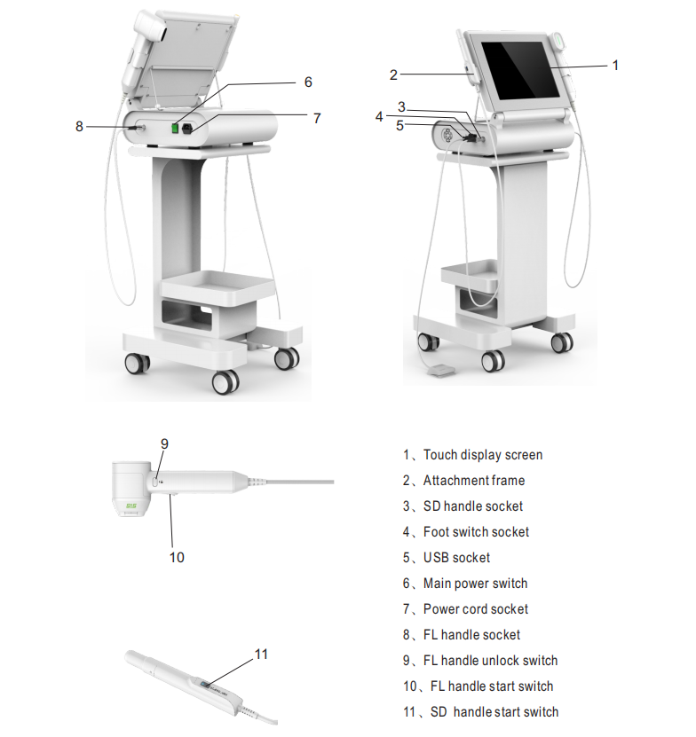 2023 New 8D HIFU Ultrasound Skin Tightening Machine Hifu Therapy For Face And Neck Lifting