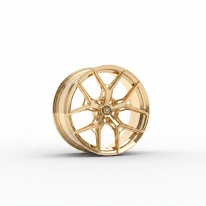 <span class=keywords><strong>Jantes</strong></span> en alliage d'aluminium forgé LZT-324 1 pièce, haute qualité, finition or brillant Splendor 5x114.3, 17, 18, 19 <span class=keywords><strong>pouces</strong></span> pour voitures particulières - Product Image 4