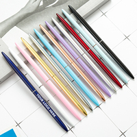 Stylo à bille de bureau pour la réception, stylo promotionnel pour l'hôtel, logo personnalisé