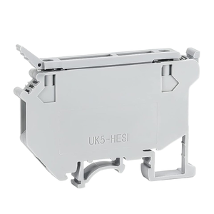 UK5-HESI 4 mét khối thiết bị đầu cuối cầu chì với 5x25 cầu chì vít ngắt kết nối <span class=keywords><strong>LEVER</strong></span> cầu chì dây điện nối Din Rail khối thiết bị đầu cuối - Product Image 1