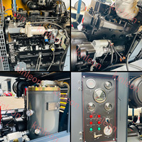 Kompresor Udara Sekrup Portabel Kinleon 375 CFM 150psi Bertenaga Mesin Diesel Cummins dengan Motor & Bantalan, Kebisingan Rendah 380V