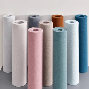 Rouleau de revêtement mural auto-adhésif en boue de diatomées, respirant, absorbant l'<span class=keywords><strong>humidité</strong></span>, écologique, autocollant mural pour intérieur - Product Image 6