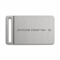 Étiquette RFID UHF étanche anti-métal avec options d'illustration, support adhésif en acier inoxydable pour l'identification et la traçabilité des actifs