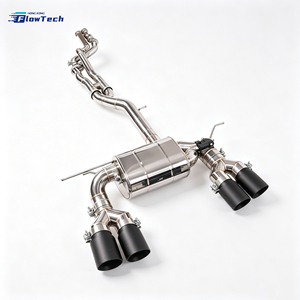 High Performance Valvetronic Catback Exhaust System for BMW F8X F80 M3 M4 3.0T s55 Stainless Steel with Remote Control - Product Image 4