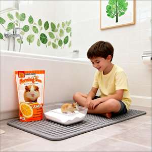 ทรายอาบน้ำแฮมสเตอร์ DongnaiPETS 100% จากธรรมชาติ ผสมกลิ่นลาเวนเดอร์ เป็นมิตรต่อสิ่งแวดล้อม และสามารถทิ้งลงชักโครกได้ ผลิตจากโดโลไมต์ - Product Image 1