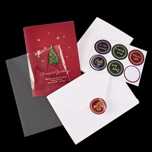 2024 nuovo cartone animato pop up biglietti di <span class=keywords><strong>auguri</strong></span> di Natale <span class=keywords><strong>auguri</strong></span> di vigilia di natale carte regalo di lusso di Natale fatti a mano - Product Image 4