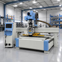 Routeur CNC haute précision 1300x2500mm pour le revêtement de terrasses, le bardage et les structures en bois pour travaux extérieurs