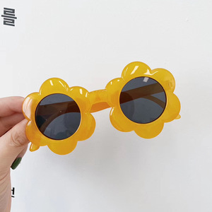 TEENYOUN – lunettes De soleil rondes pour enfants, mignon, lunettes De soleil De plage pour filles et garçons, lunettes UV400 Oculos De Sol - Product Image 3