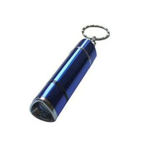 Custom Logo Mini Telescopic LED Torch Aluminum Flashlight Keychain