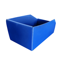 Excelente Venta De fábrica reciclado nuevo diseño PP corrugado Coroplast caja de almacenamiento de plástico/caja plegable corrugada PP