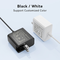 UL FCC sertifikalı abd Plug PD için Merryking için 27W güç adaptörü 12V 2.25A DC güç kaynağı 9V 3A ahududu Pi için 3 4 5 LED ışık