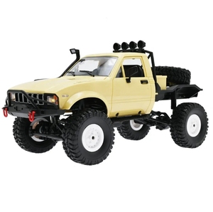 Voiture RC WPL C-14 1:16 4x4 2.4G, véhicule tout-terrain télécommandé haute vitesse, camion RC Rock Crawler avec éclairage LED, jouet pour adultes - Product Image 5
