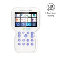 Konmed KM580 Appareil d'exercices de Kegel portable à quatre canaux avec écran tactile, entraîneur musculaire pelvien pour hommes, soulagement de la douleur, stimulateur biofeedback EMG
