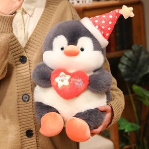 Pinguini di <span class=keywords><strong>Peluche</strong></span> Personalizzati Super Morbidi per San Valentino con Funzione Antistress - Product Image 2
