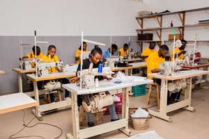 Bolso Casual de Verano para Mujer, Talla Grande y XL, Estilo Africano Clásico Inspirado en Ankara, Ecológico, con Fibra - Product Image 4