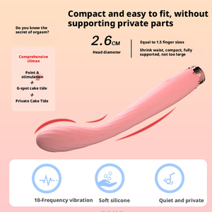 Masseur vibrant pour femmes, point G et clitoris - Étanche IPX6, rechargeable par USB, 10 fréquences, télécommande - Jouet sexuel pour adultes - Product Image 4